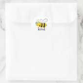 Mooie Bij Vriendelijk Ronde Sticker (Tas)