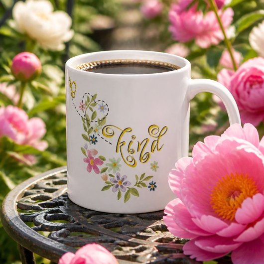 Mooie Bij Vriendelijke Koffiemok