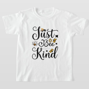 Mooie bij vriendelijke meisjes woordkunst t-shirt