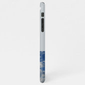 Mooie Bijbel Verse Wolken Fotosjabloon Aangepast iPhone Hoesje (Linkerkant)