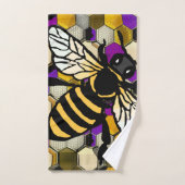 Mooie bijen bad handdoek (Handdoek)