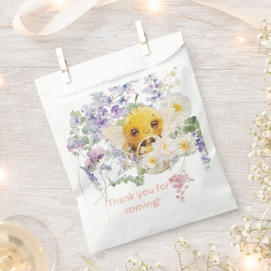 Mooie bijen gunst zakken bedankzakje (Geknipt)