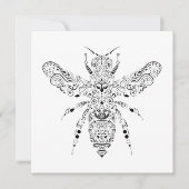 mooie bijen kaart (Voorkant)