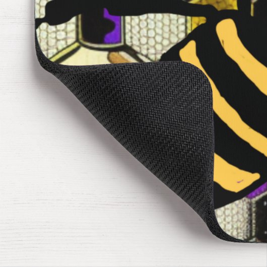 Mooie bijen muismat (Hoek)