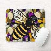 Mooie bijen muismat (Met muis)
