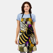 Mooie bijen schort (Gedragen)