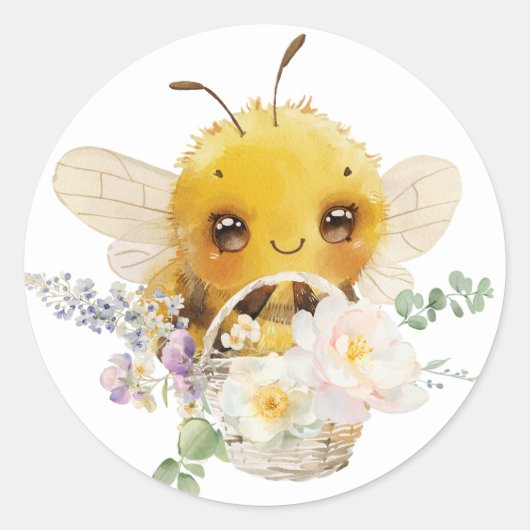 Mooie bijen Stickers (Voorkant)