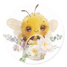 Mooie bijen Stickers