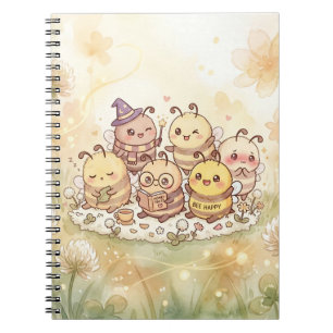 Mooie Bijvrienden Spiraal Notebook Notitieboek