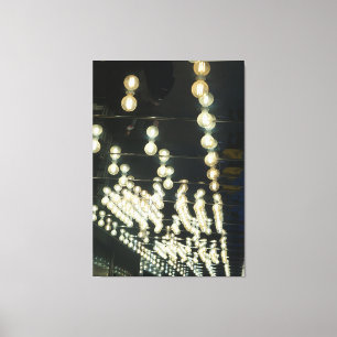 Mooie bioscooplichten canvas afdruk
