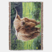 Mooie Bison Deken (Voorkant Verticaal)