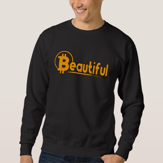 Mooie Bitcoin Trading Crypto Blockchain 1 Trui (Voorkant)