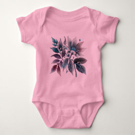 Mooie bladeren en bloemen romper