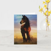 Mooie, blanco hartenkunst Kaart (Gele Bloem)