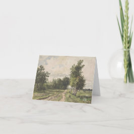 Mooie blanco kaart om jezelf uit te drukken