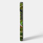 Mooie blauw groene pauw vogel Case-Mate iPhone case (Achterkant / Links)