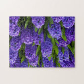 Mooie blauw/Paarse hyacinten Legpuzzel (Horizontaal)