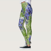 Mooie blauwbonnetvlies leggings (Links)