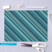 Mooie blauwdruk tissuepapier (Craft)