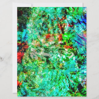 Mooie blauwe abstracte papieren vel,Oceaan vreugde