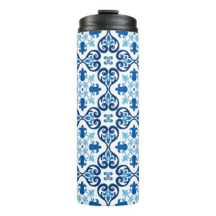 💙 Mooie blauwe Azulejos III  Thermosbeker