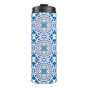 💙 Mooie blauwe Azulejos, IV,  Thermosbeker
