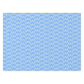 Mooie Blauwe Babyjongen Konijnenpoten Paaspatroon Tafelkleed (Voorkant (Horizontaal))