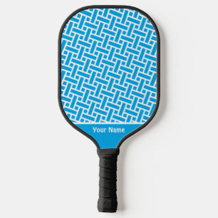 Mooie blauwe baksteen Modern Pro Pickleball Paddle
