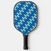 Mooie blauwe baksteen Pro Pickleball Paddle (Voorkant)