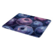 Mooie Blauwe bessen | Fruit Schilderij Snijplank (Hoek)