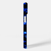 Mooie Blauwe Bloem Lichtjes Case-Mate iPhone Case (Achterkant / Rechts)