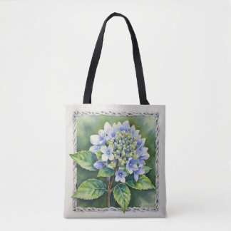Mooie Blauwe Bloem Tote Bag