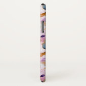 Mooie blauwe bloemen Alcohol inkt pastel Case-Mate iPhone Case (Achterkant / rechts)