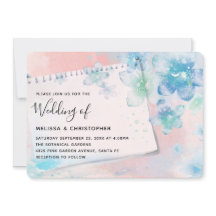 Mooie Blauwe Bloemen op een Roze Achtergrond Bruil