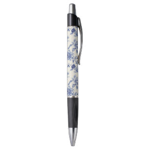 Mooie Blauwe Bloemen Pen