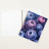 Mooie Blauwe Bosbessen | Fruit Schilderij Planner (Display)