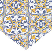 💙 mooie blauwe en gele Azulejos 9, Korte Tafelloper (Hoek)