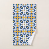 💙 mooie blauwe en gele Azulejos Bad Handdoek (Handdoek)