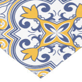 💙 mooie blauwe en gele Azulejos IX, Korte Tafelloper (Hoek)