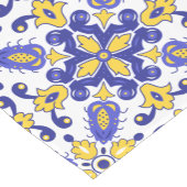 💙 mooie blauwe en gele Azulejos Korte Tafelloper (Hoek)