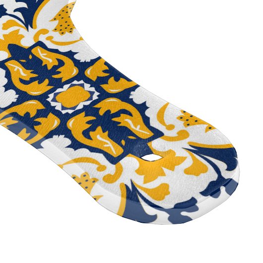 💙 mooie blauwe en gele Azulejos Snijplank (Hoek)