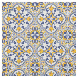 💙 mooie blauwe en gele Azulejos  Stof