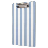 Mooie blauwe en witte gestreepte klembord (Links)