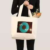  mooie Blauwe Fantastische Feminin Grote Tote Bag (Voorkant (product))