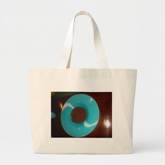 mooie Blauwe Fantastische Feminin Grote Tote Bag (Voorkant)
