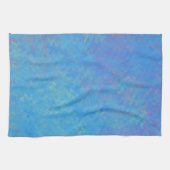 Mooie blauwe, gemarmerde papieren blik theedoek (Horizontaal)