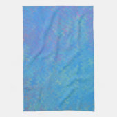Mooie blauwe, gemarmerde papieren blik theedoek (Verticaal)