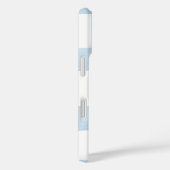 Mooie blauwe geruite strik iPhone hoesje. Case-Mate iPhone Case (Achterkant / Rechts)
