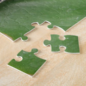 Mooie Blauwe Gespikkelde Vlinder Puzzel (Zijkant)