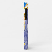 Mooie Blauwe, gouden en witte zwembroeken als wate Case-Mate iPhone Case (Achterkant/links)